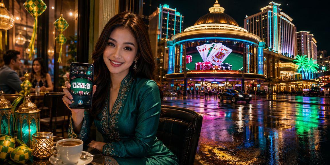 Promosi permainan Hari Raya di Genting Highlands dengan suasana perayaan meriah