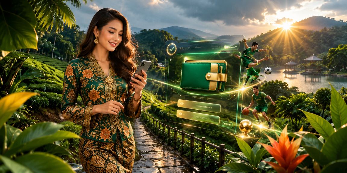 Program bonus VIP kasino Malaysia dengan hiasan batik mewah